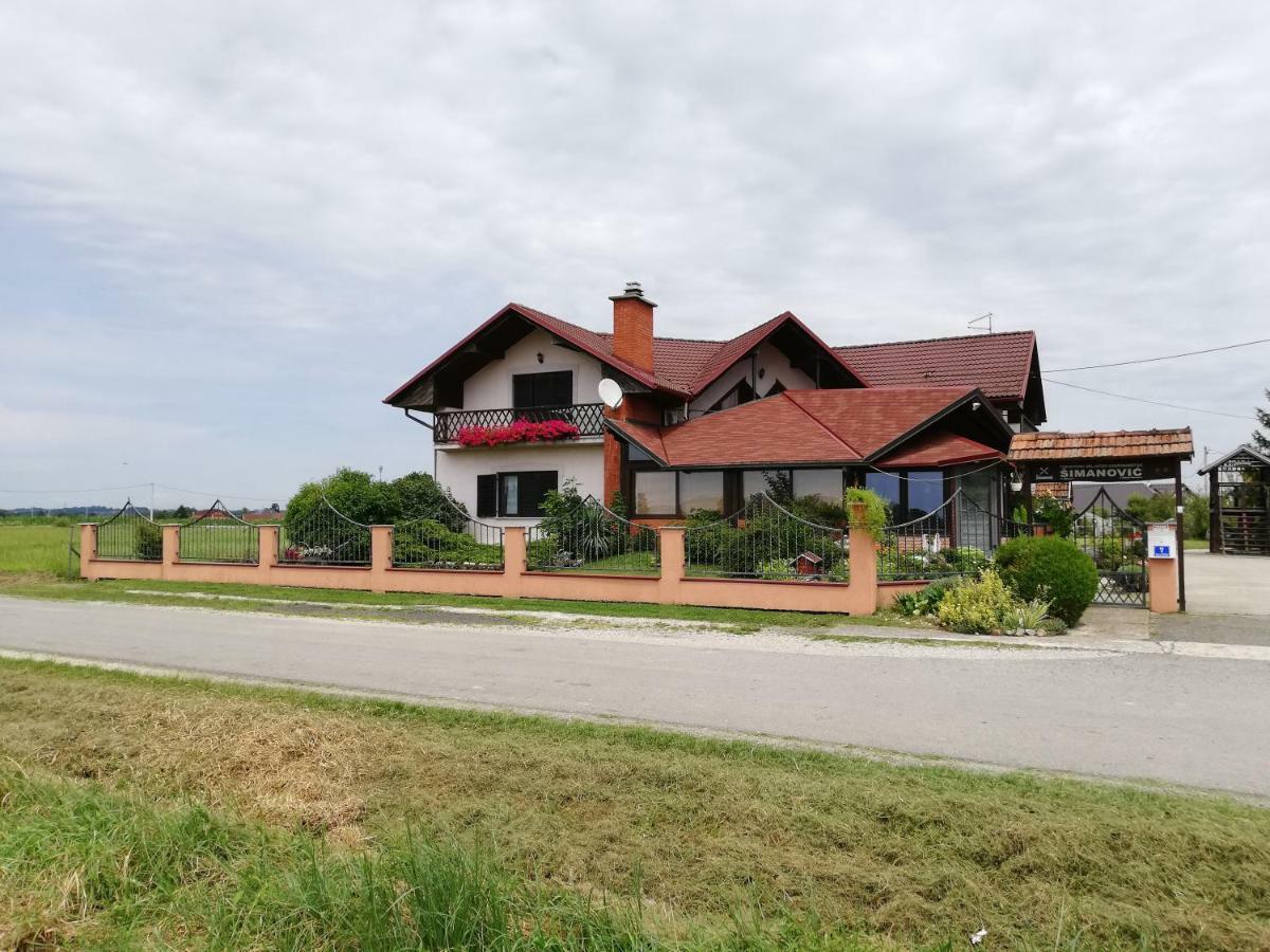 T.S.G. Simanovic Otel Klinca Sela Dış mekan fotoğraf
