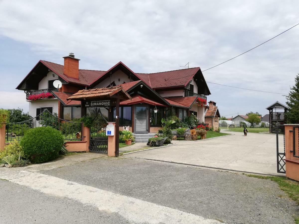 T.S.G. Simanovic Otel Klinca Sela Dış mekan fotoğraf